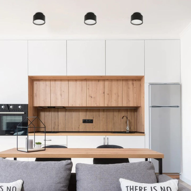 Caracal Black | White Up Down LED Ceiling or Wall Light 2 Sizes - Lighting.co.za