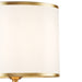 Saxon White and Gold Table Lamp - Lighting.co.za
