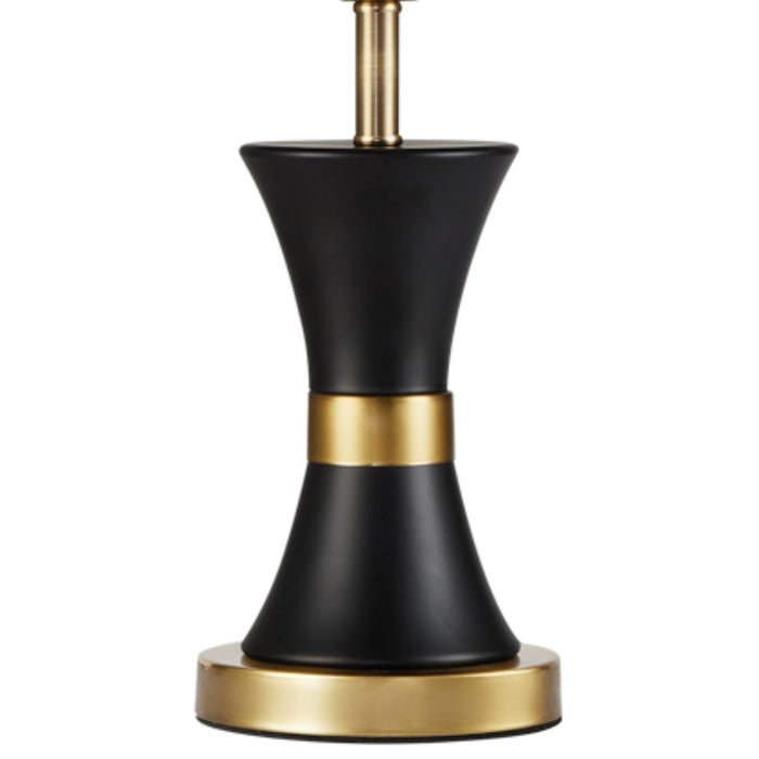 Elston Black and Gold Table Lamp - Lighting.co.za