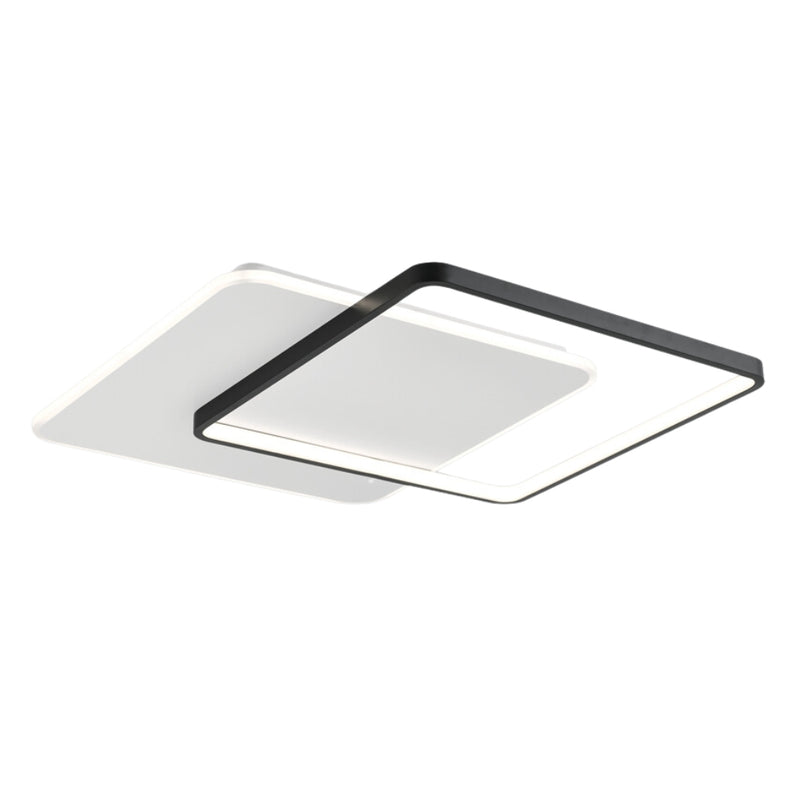 Eclipse Round or Square Black and White LED Ceiling Light - Lighting.co.za
