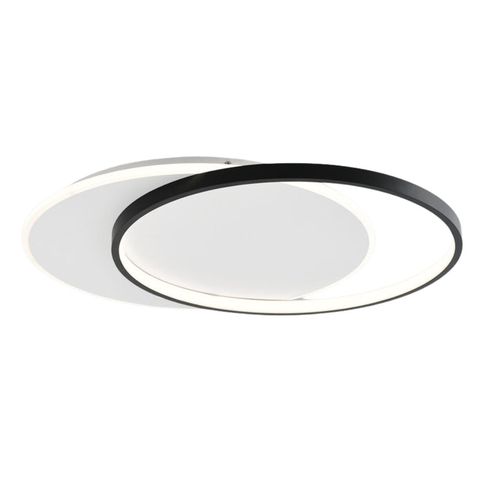 Eclipse Round or Square Black and White LED Ceiling Light - Lighting.co.za