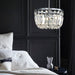 Caia Chrome or Gold and Clear Crystal Mini Chandelier - Lighting.co.za