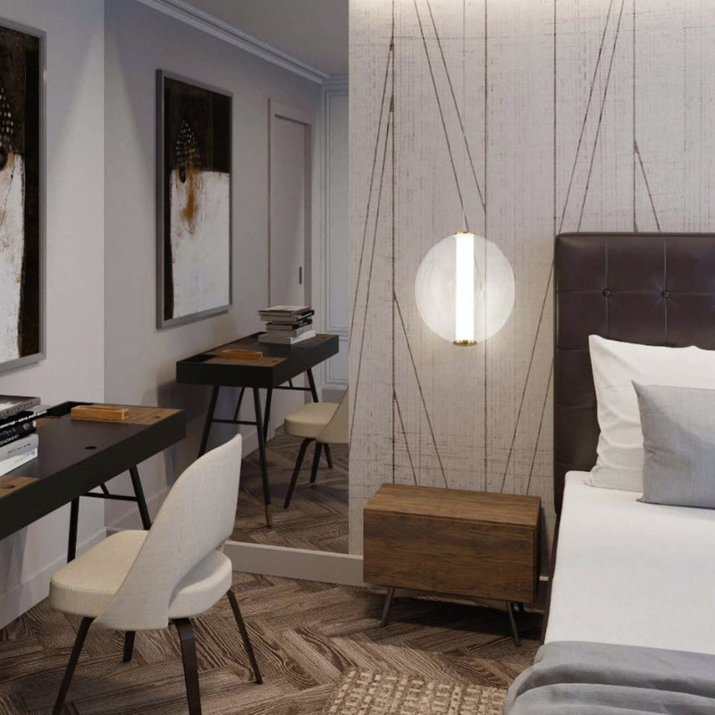 Crista Gold And Clear Glass LED Pendant Light - Lighting.co.za