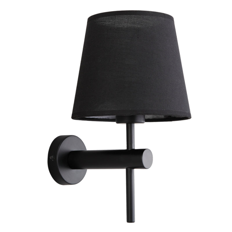 Mallorca Black | Gold | Chrome and Shade Wall Light - Lighting.co.za