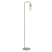 Gigi Black | White | Chrome Floor Lamp - Lighting.co.za
