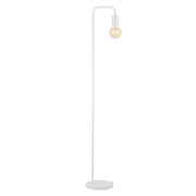 Gigi Black | White | Chrome Floor Lamp - Lighting.co.za