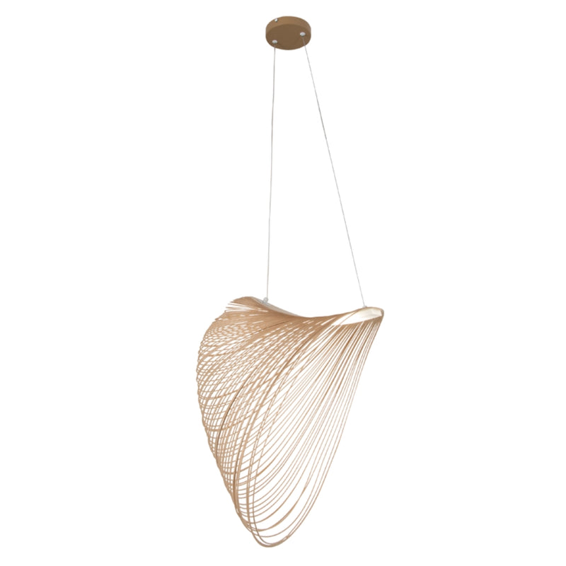 Calido Sculptural Wood LED Pendant Light - Lighting.co.za