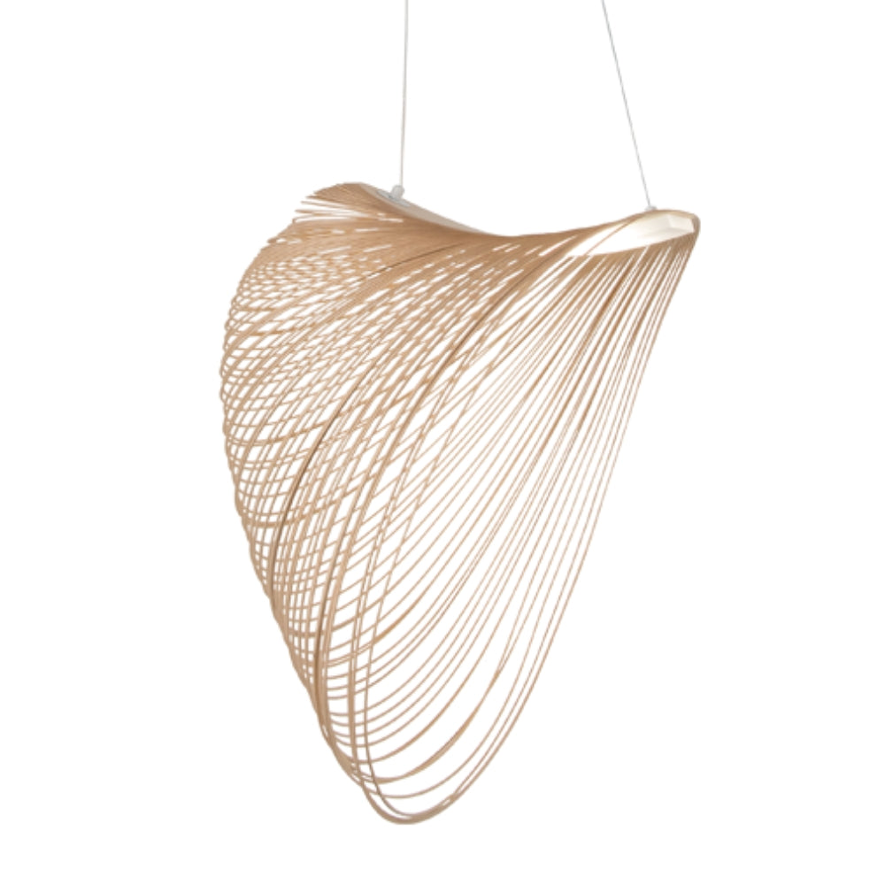 Calido Sculptural Wood LED Pendant Light — Lighting.co.za