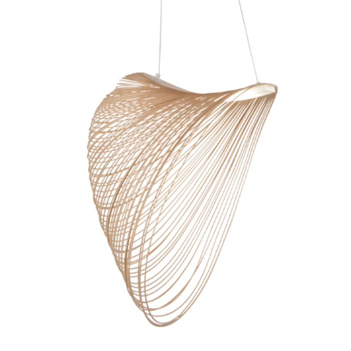 Calido Sculptural Wood LED Pendant Light - Lighting.co.za