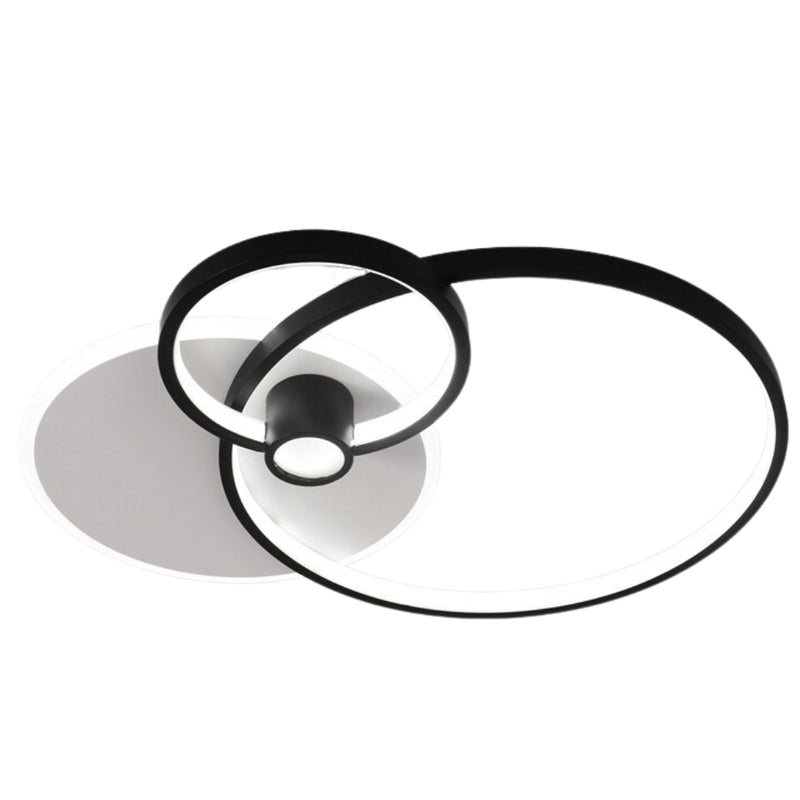 Sia Black and White CCT LED Ceiling Light - Lighting.co.za