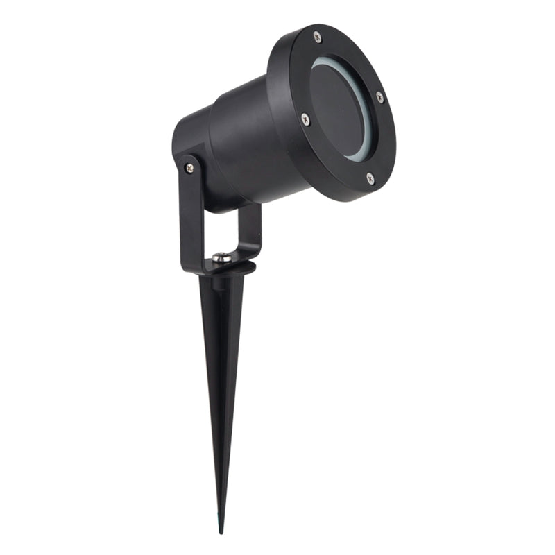 Tanimi Surface Black GU10 Outdoor Garden Spike Light - Lighting.co.za