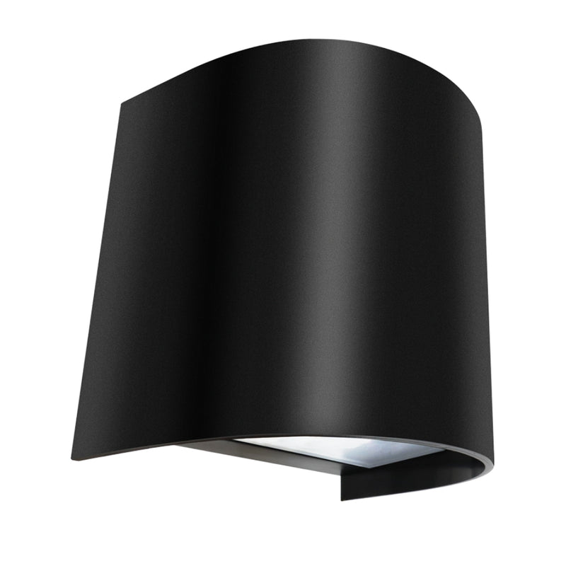 Varia Style 1 GU10 Down Facing Black | White Outdoor Wall Light - Lighting.co.za