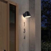 Tide GU10 Down Facing Black Outdoor Wall Light - Lighting.co.za