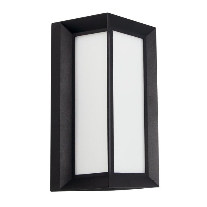Key Framed Vertical Black LED Outdoor Wall Light - Lighting.co.za