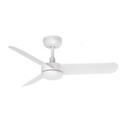 Cora 3 Blade White Ceiling Fan Only - Lighting.co.za