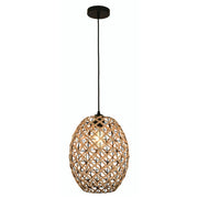 Drop Woven Rope Rattan Pendant Light - Lighting.co.za