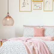 Striana Rose Copper Mesh Pendant Light - Lighting.co.za