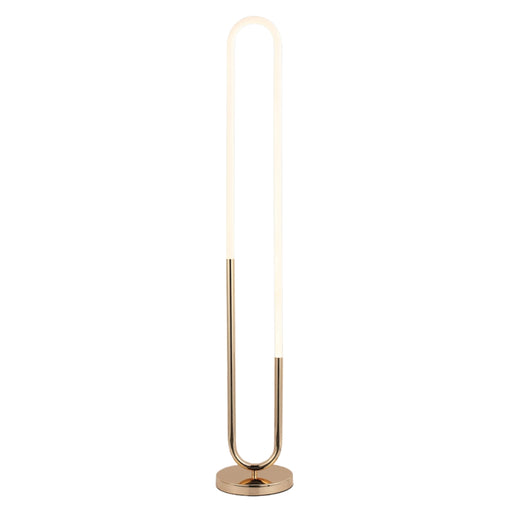 Mia Gold and Acrylic LED Floor Lamp - Lighting.co.za