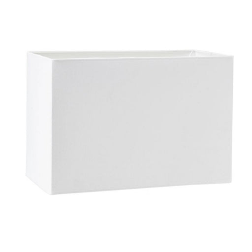 White Plain Rectangular Shade Only - Lighting.co.za