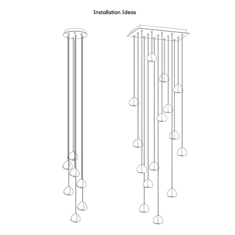 Squish Ball Mini Glass Pendant Light - Lighting.co.za