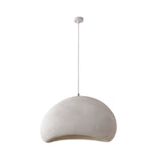 Pebble Natural Cream Grey Organic Pendant Light 2 Sizes - Lighting.co.za