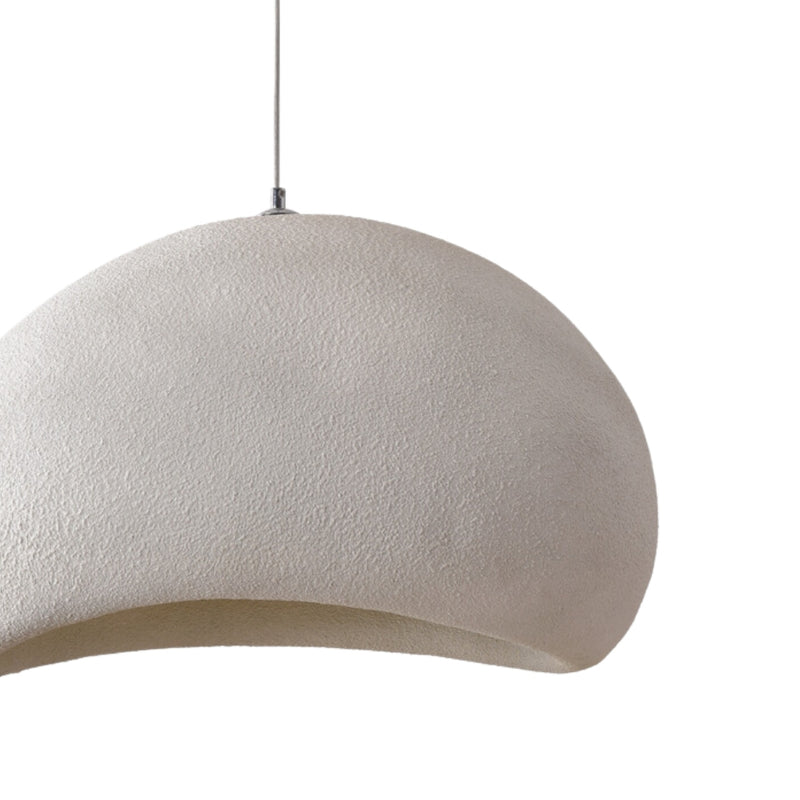 Pebble Natural Cream Grey Organic Pendant Light 2 Sizes - Lighting.co.za