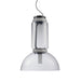 Coupe Clear Glass and Black LED Pendant Light - Lighting.co.za