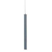 Baton White or Grey Leather and Brass LED Pendant Light - Lighting.co.za