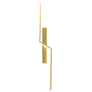 Brianna Gold | Black Slim LED Linear Wall Light - Lighting.co.za