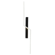 Brianna Gold | Black Slim LED Linear Wall Light - Lighting.co.za