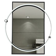 Penrose Black or Gold LED Bathroom Mirror Wall Light - Lighting.co.za