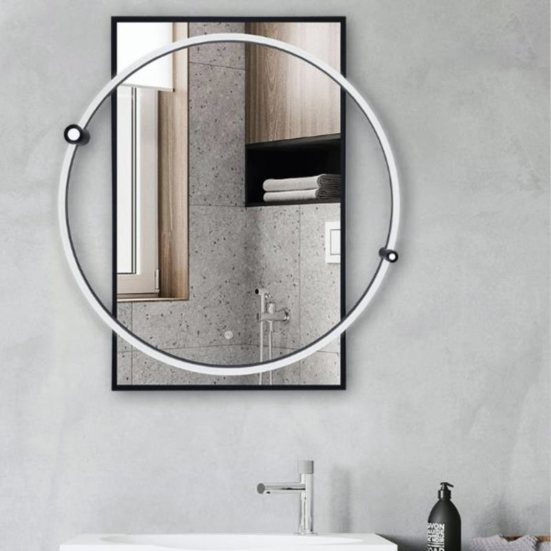 Penrose Black or Gold LED Bathroom Mirror Wall Light - Lighting.co.za