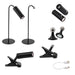 Multi 4 in 1 Black or White Rechargeable Lamp - Lighting.co.za