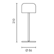 Sushi Rechargeable Table Lamp - Lighting.co.za