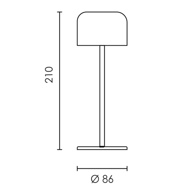 Sushi Rechargeable Table Lamp - Lighting.co.za