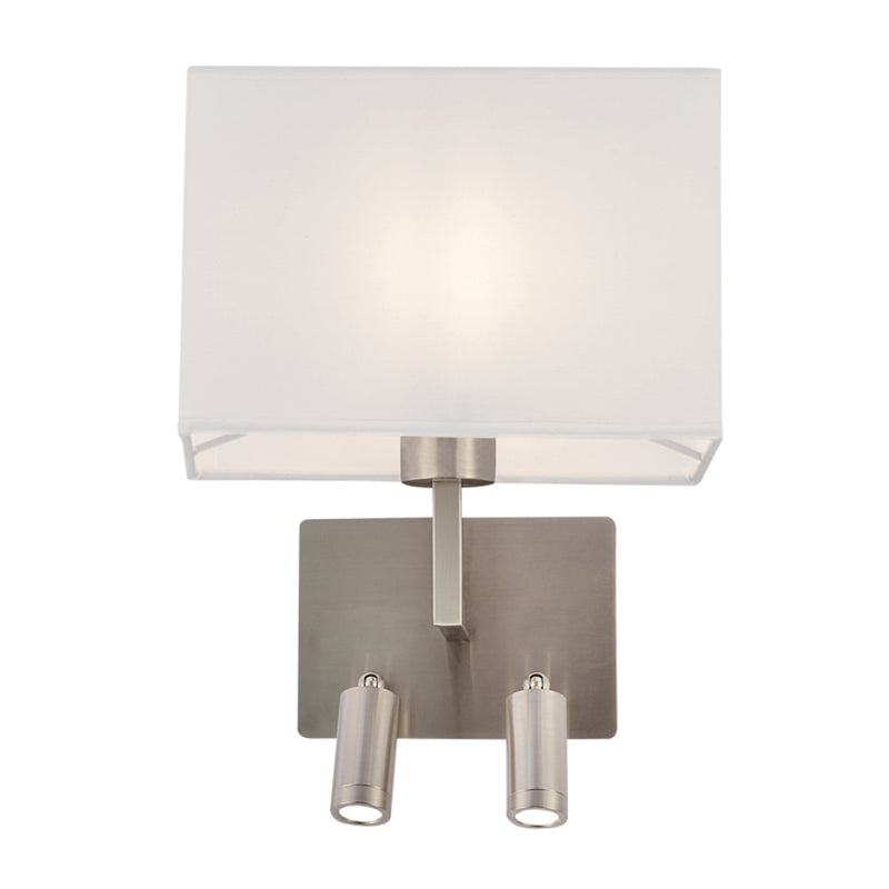 Maya Black | Gold | Chrome and Shade LED Bedside Wall Light - Lighting.co.za