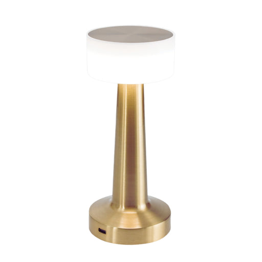 Fresco Gold Rechargeable Table Lamp - Lighting.co.za