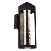 Bolita Black LED Outdoor Lantern Wall Light - Lighting.co.za