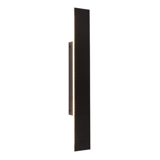 Utopia 16 Watt LED Black Slim Outdoor Wall Light - Lighting.co.za