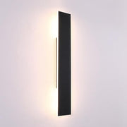 Utopia 16 Watt LED Black Slim Outdoor Wall Light - Lighting.co.za