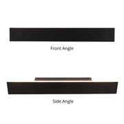 Utopia 16 Watt LED Black Slim Outdoor Wall Light - Lighting.co.za