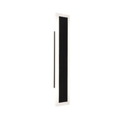 Palmer LED Black Slim Outdoor Wall Light 2 Sizes - Lighting.co.za