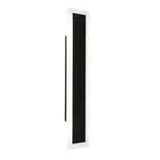 Palmer LED Black Slim Outdoor Wall Light 2 Sizes - Lighting.co.za