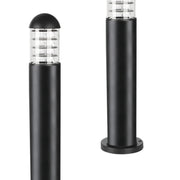 Marina Black Outdoor Bollard Light 2 Sizes - Lighting.co.za