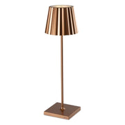Plisse Fluted Shade Rechargeable Table Lamp - Lighting.co.za