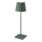 Plisse Fluted Shade Rechargeable Table Lamp - Lighting.co.za