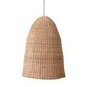Parma Bell Natural Rattan Pendant Light - Lighting.co.za