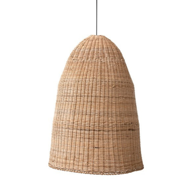 Parma Bell Natural Rattan Pendant Light - Lighting.co.za