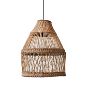 Shiru Organic Shaped Natural Rattan Pendant Light 2 Sizes - Lighting.co.za