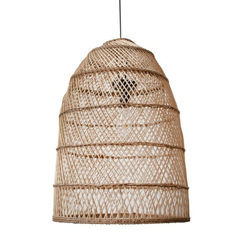 Delaney Large Natural Rattan Pendant Light - Lighting.co.za